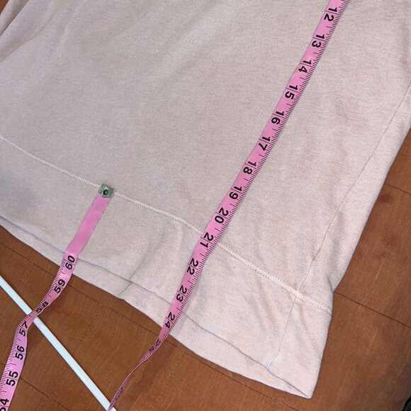 James Perse Womens Pink Long-Sleeve Supima Cotton Top Size M - Picture 9 of 10